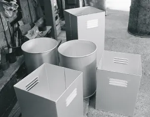 Contenitore in Alluminio Anodizzato