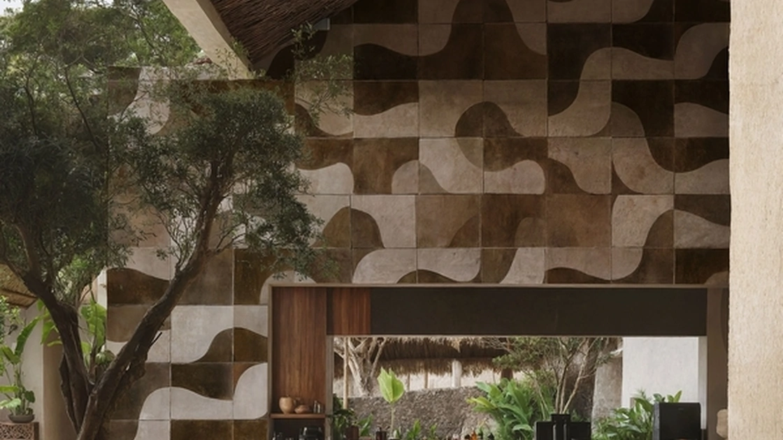 Carta da parati Cinnamon Shadows di Wall&Decò