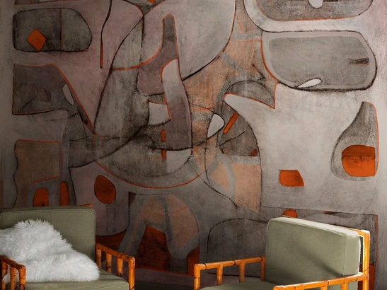 Carta da parati Dustpath di Wall&Decò