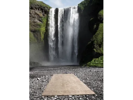 Tappeto Gobi in Tencel e Lana di Tisca Italia