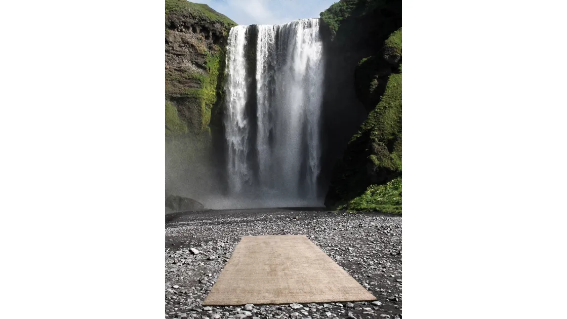 Tappeto Gobi in Tencel e Lana di Tisca Italia