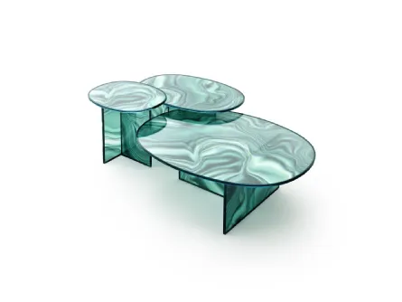 Tavolini Liquefy di Glas Italia