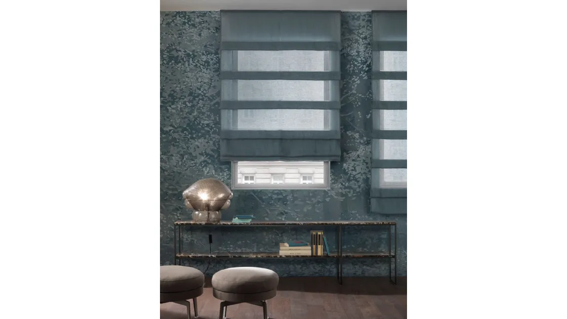 Tenda T Quattro a pacchetto balza tesa, raccolta verticale di Athena Collezioni