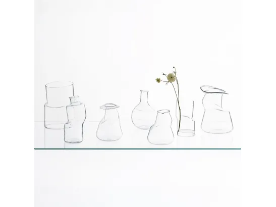 Vasi Transformer in cristallo di Glas Italia