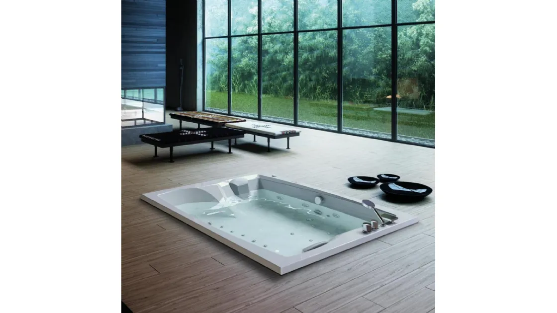 Vasca da Bagno Welness Linea Duo di Glass