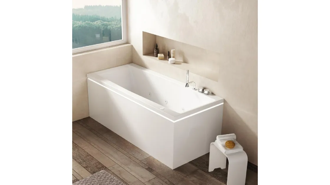 Vasca da Bagno Wellness Skyfall Bath di Glass