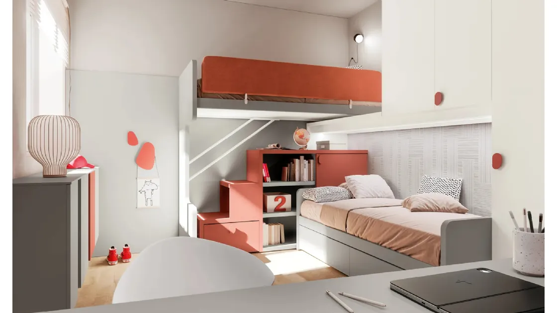 Cameretta Layout 16B di Doimo Cityline