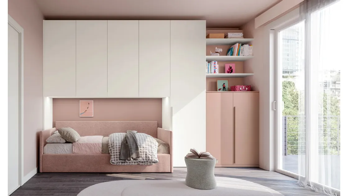 Cameretta a ponte Layout 01B di Doimo Cityline