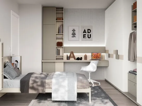 Cameretta Layout 02A di Doimo Cityline