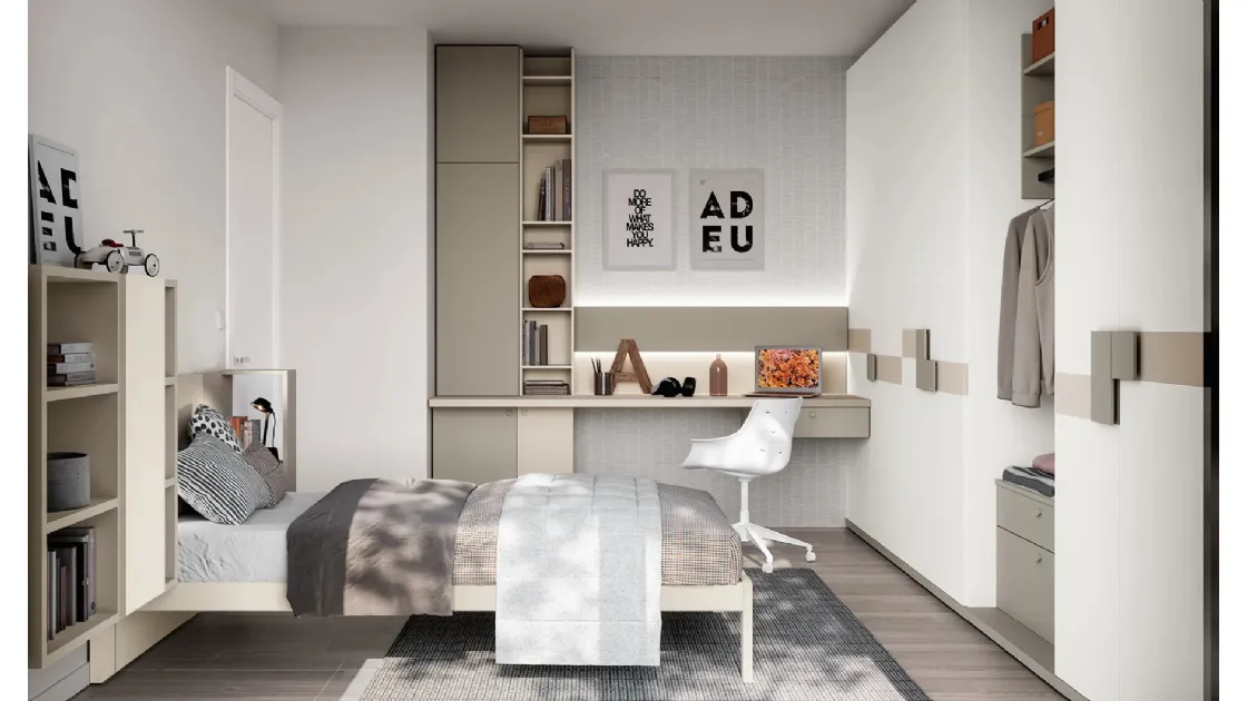 Cameretta Layout 02A di Doimo Cityline