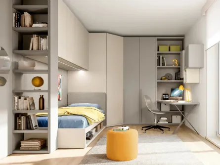 Cameretta a ponte Layout 02B di Doimo Cityline