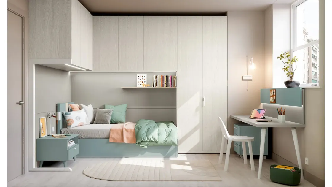 Cameretta a ponte Layout 03B di Doimo Cityline