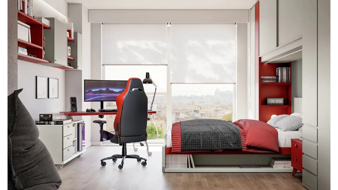 Cameretta a ponte Layout 05B di Doimo Cityline