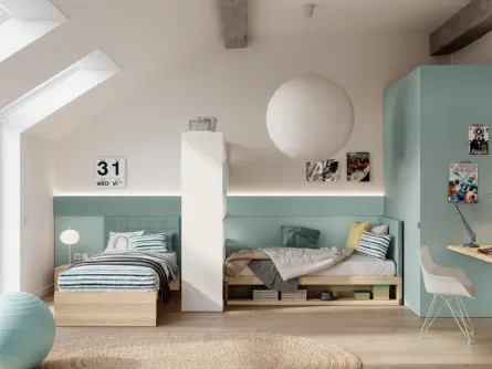 Cameretta Layout 07B di Doimo Cityline