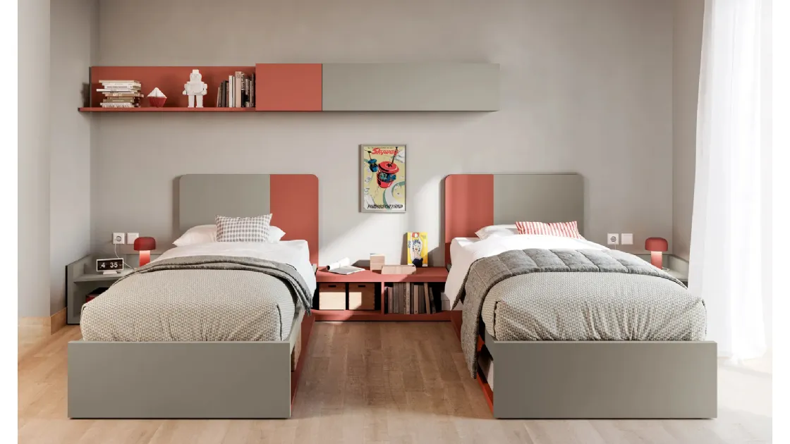 Cameretta Layout 08B di Doimo Cityline