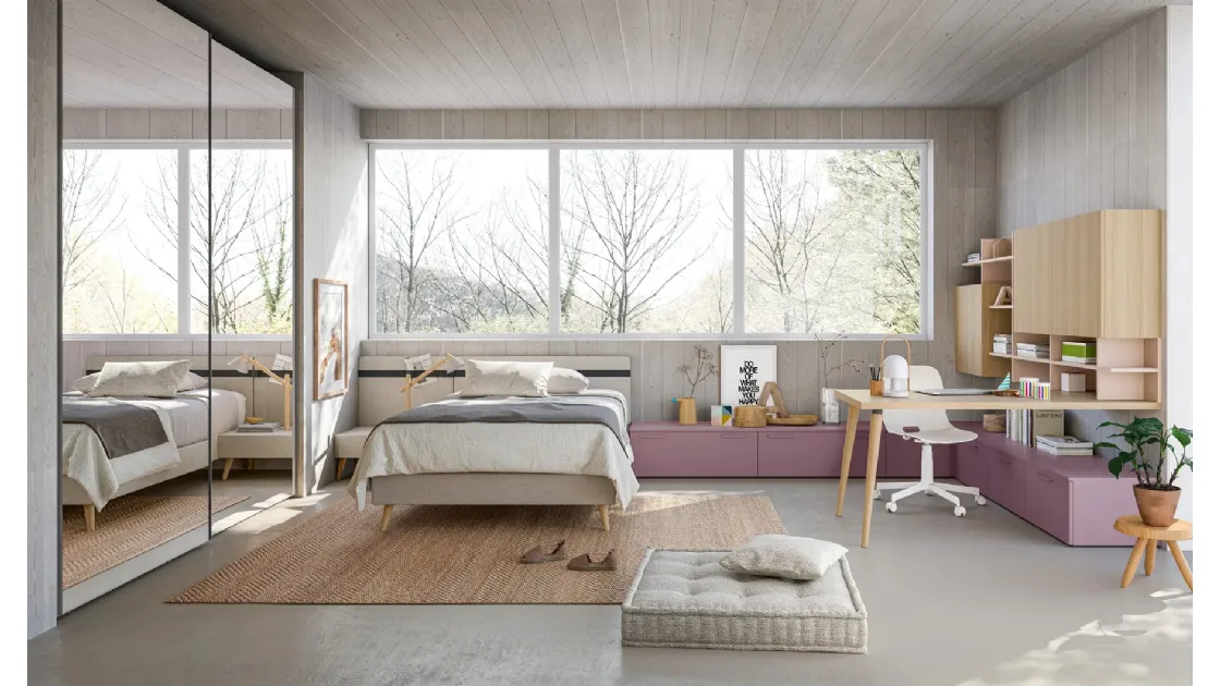 Cameretta Layout 09A di Doimo Cityline