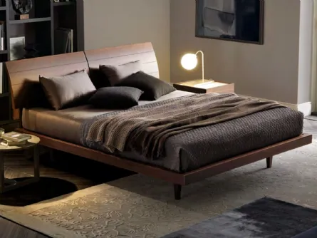 Letto in legno con testiera Giorgia di Misuraemme