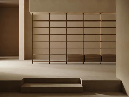 Libreria divisoria L25 di Lema