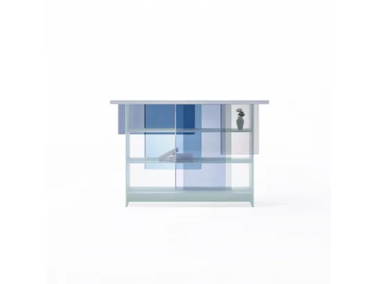 Libreria Layers di Glas Italia