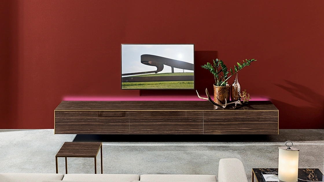 Madia sospesa in legno Magda di Sovet