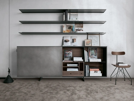 Parete Attrezzata Monolith configurazione 11 di Extendo