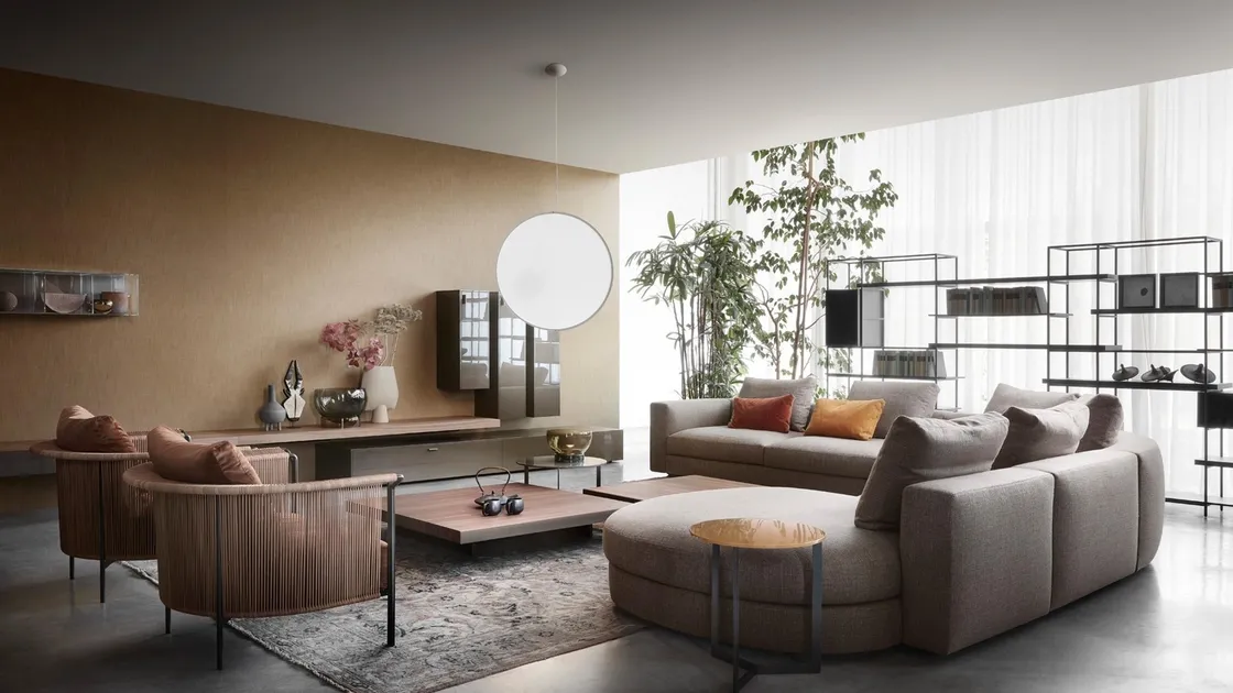 Divano angolare Venise di Lema