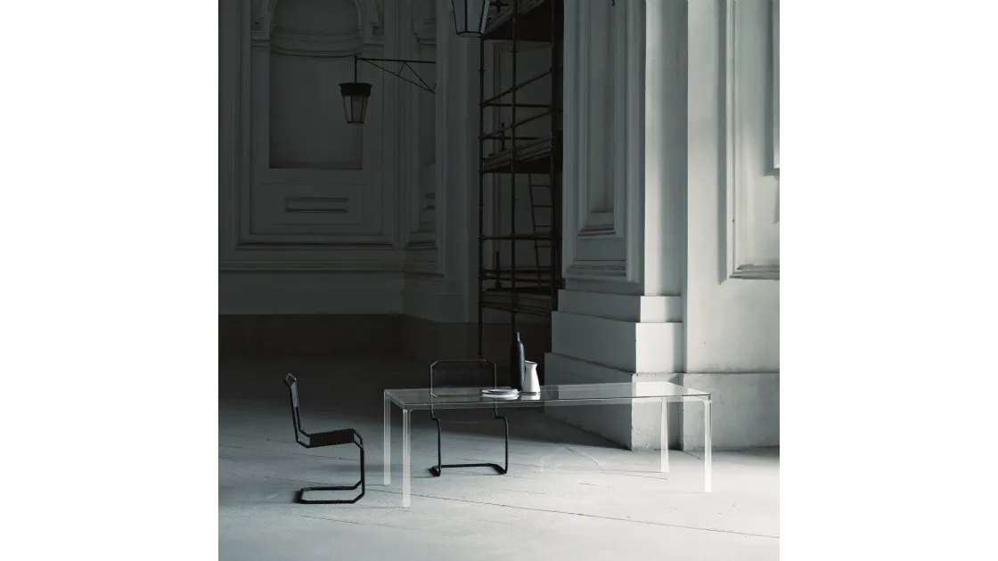 Tavolo Oscar Rettangolare di Glas Italia