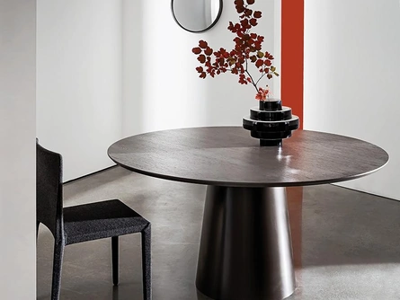 Tavolo rotondo Totem Wood di Sovet