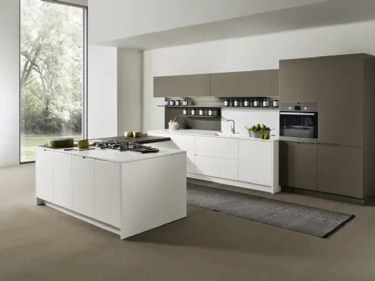 Cucina Design con penisola Arena 13 di Maistri
