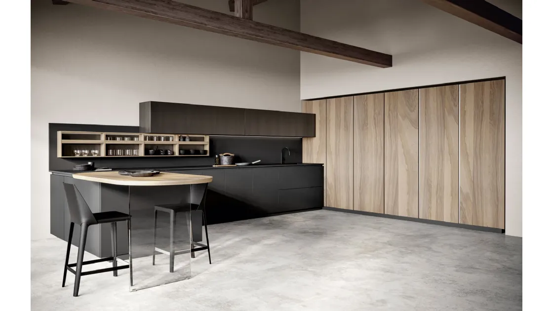 Cucina Design HD23 composizione Maranello di Rossana