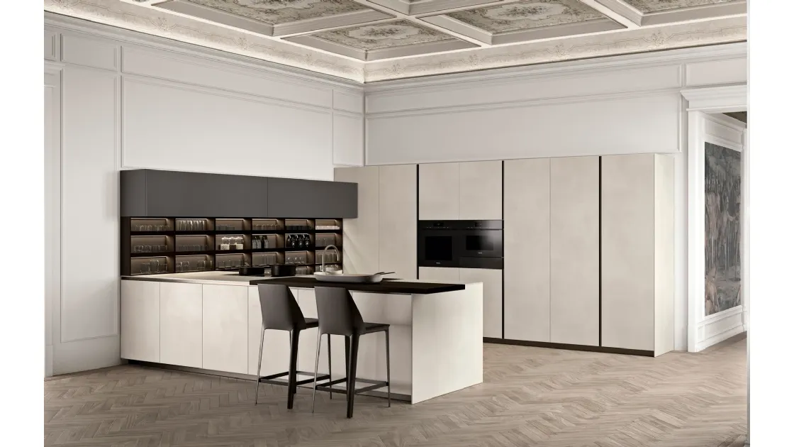 Cucina Design HD23 composizione Parma di Rossana