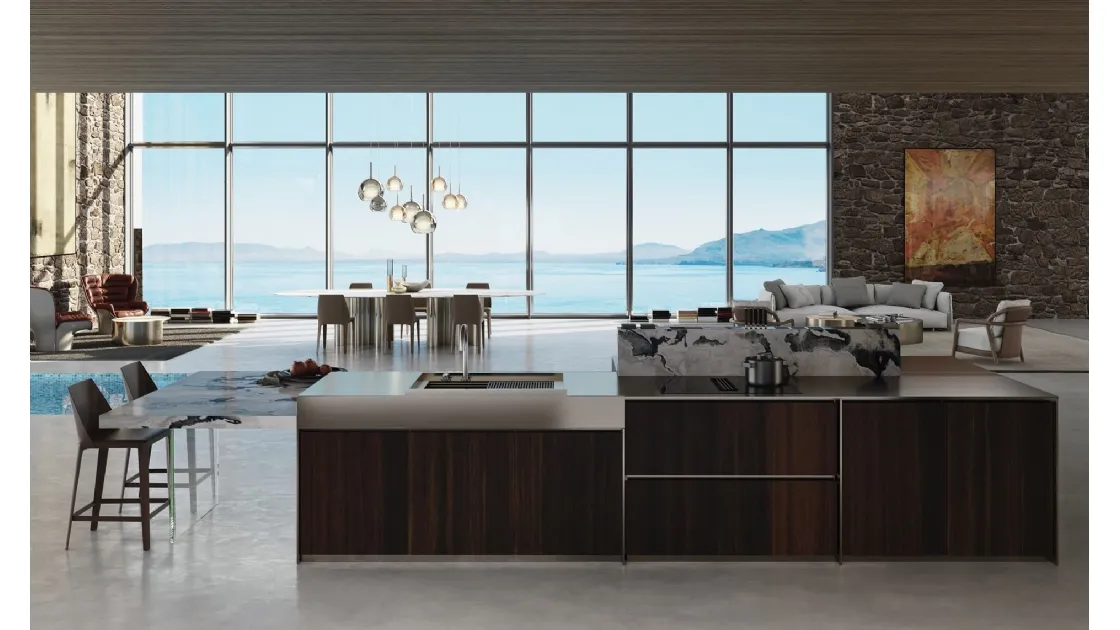 Cucina Design Isola composizione Ibiza di Rossana