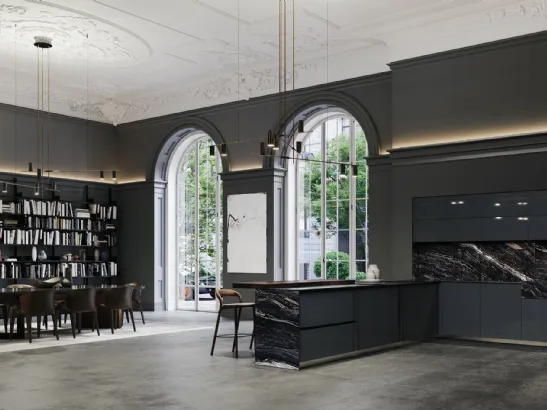 Cucina Design Isola composizione Paris di Rossana