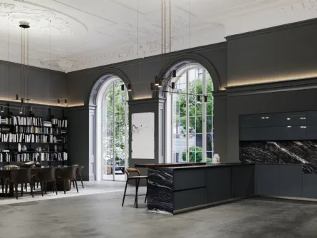 Cucina Design Isola composizione Paris di Rossana