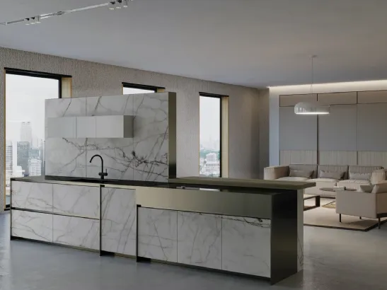 Cucina Design Isola composizione Singapore di Rossana