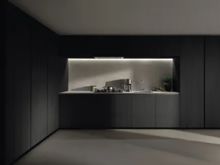 Cucina Design lineare essenziale ed elegante Viva 04 di Maistri