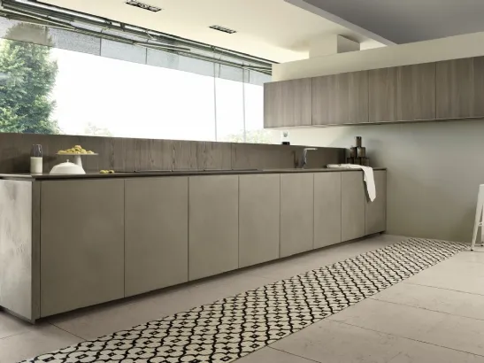 Cucina Design con penisola Viva 11 di Maistri