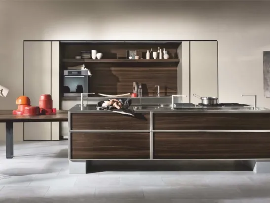 Cucina Design TK38 in Legno di Rossana