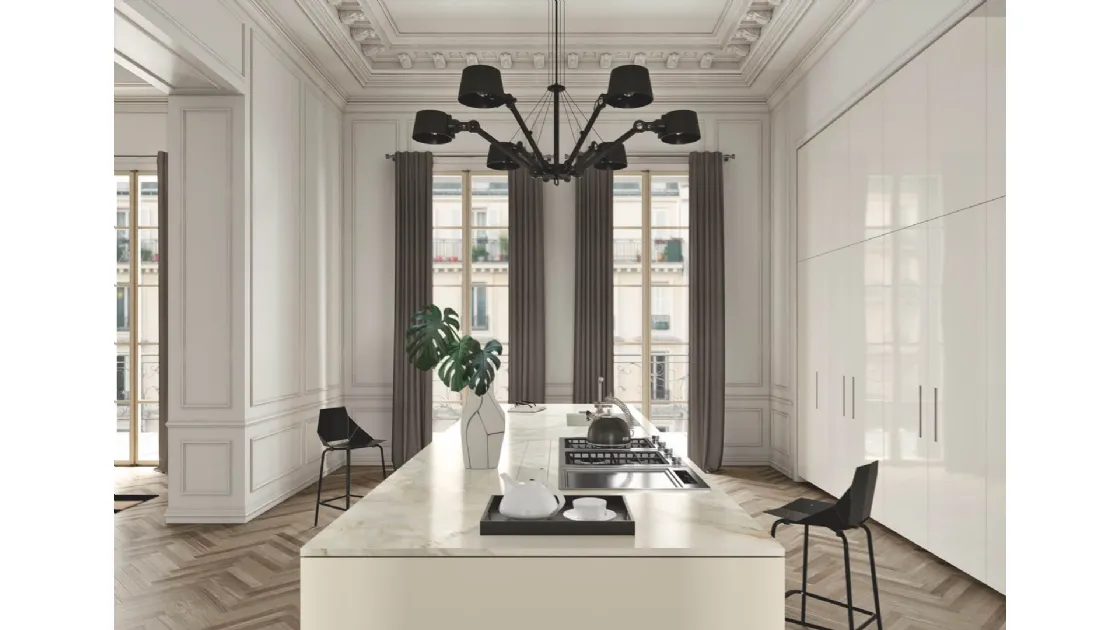 Cucina Design TK38 Laccato Opaco di Rossana