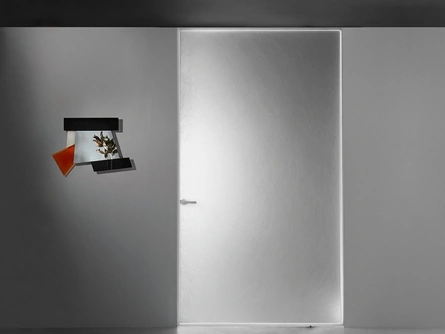 Porta per interni Aladin Pivot Plain Mono di Glas Italia