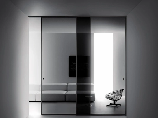 Porta per interni Aladin Slide Duo di Glas Italia