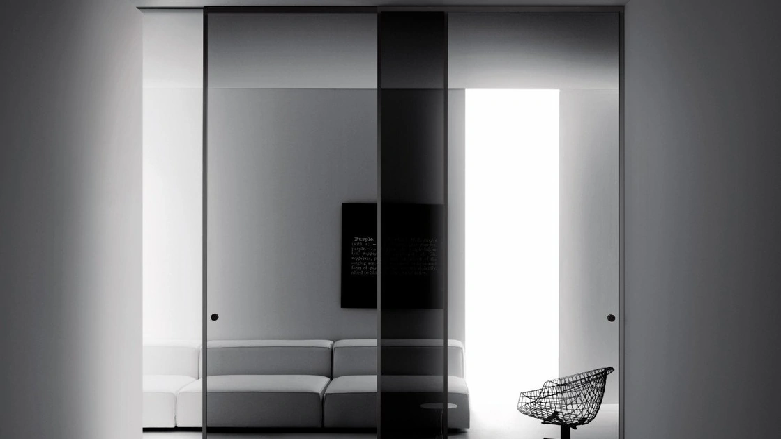 Porta per interni Aladin Slide Duo di Glas Italia