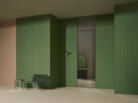 Porta per interni Aladin Swing Plain Duo di Glas Italia