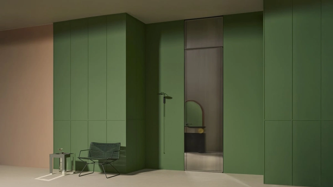 Porta per interni Aladin Swing Plain Duo di Glas Italia