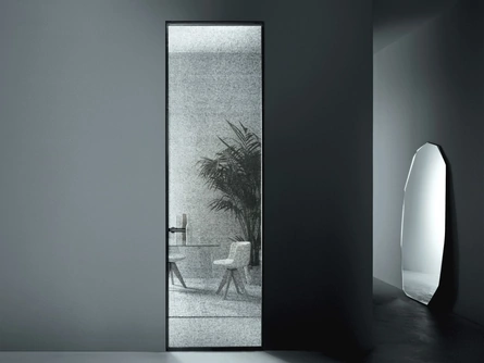 Porta per interni Aladin Swing Plain Mono di Glas Italia