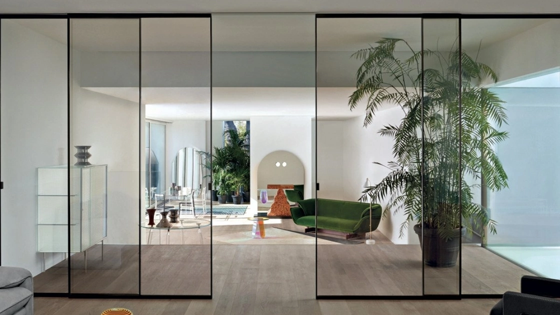 Porta per interni Sherazade Slide di Glas Italia